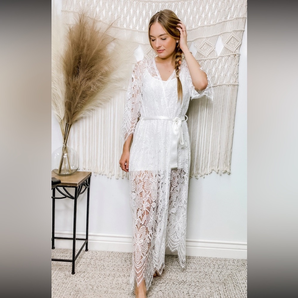 Boho Bridal Robe